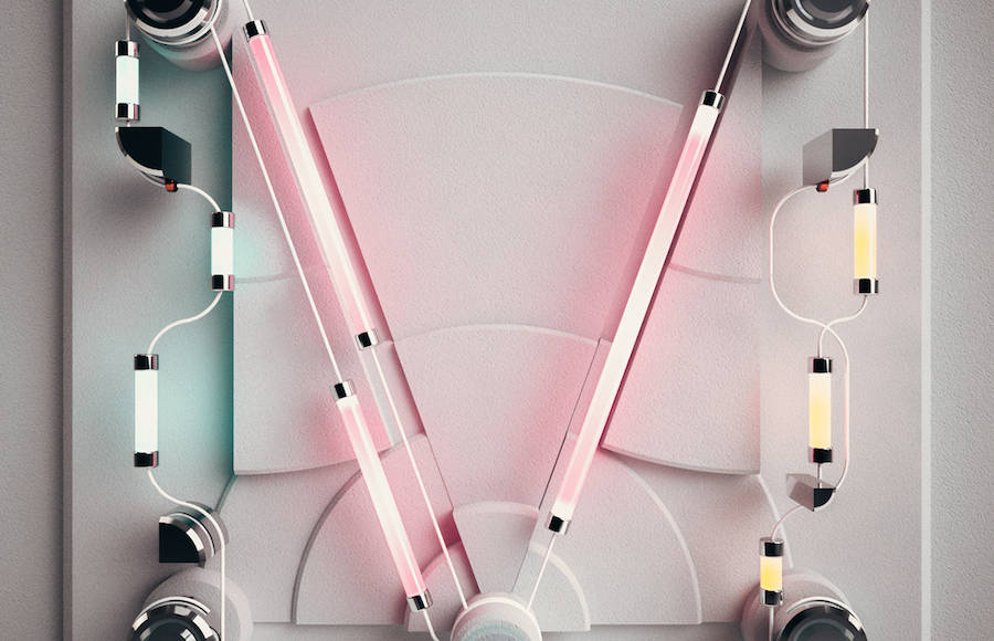 Creative Neon Lights Letters