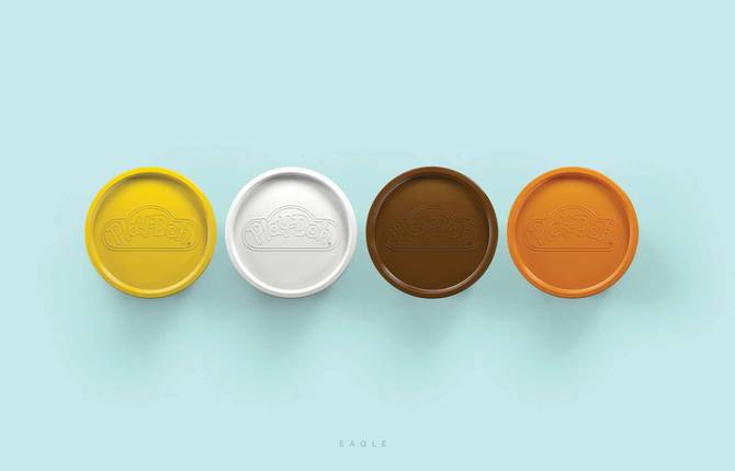 Clever Playdoh Ad Print