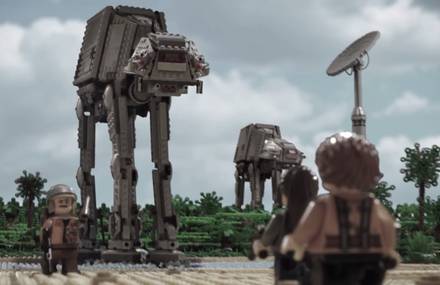 Rogue One: A Star Wars Story Trailer Made in LEGO