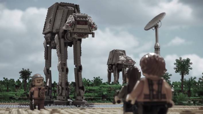 Rogue One: A Star Wars Story Trailer Made in LEGO