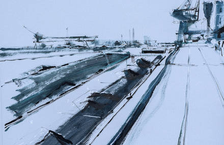 Paintings of Industrial & Urban Places