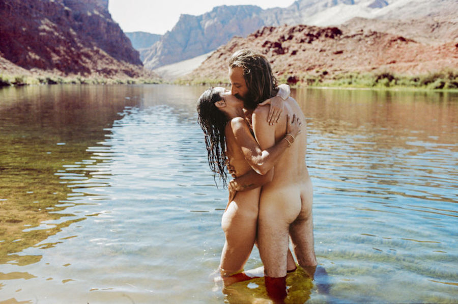 Touching and Intimate Photographs of Couples.
