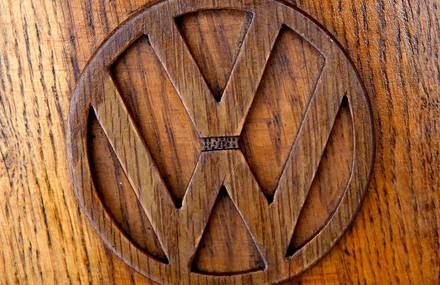 Wooden VW Beetle Replica