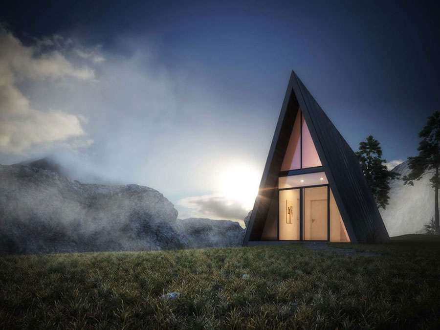 Beautiful Fictional Triangle Cliff House4