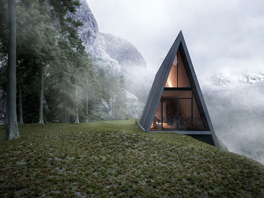 Beautiful Fictional Triangle Cliff House5