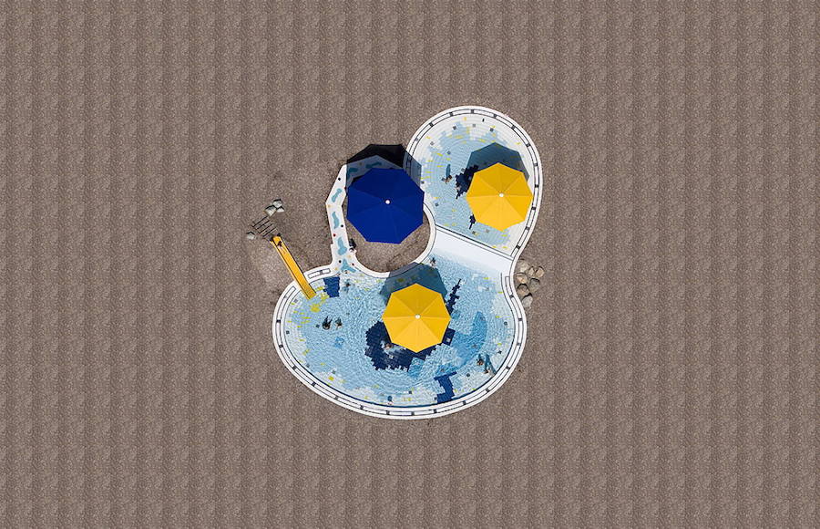 Capturing the Diversity of Swimming Pools From the Air