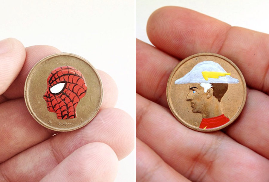 Coins Transformed in Pop Art Characters4