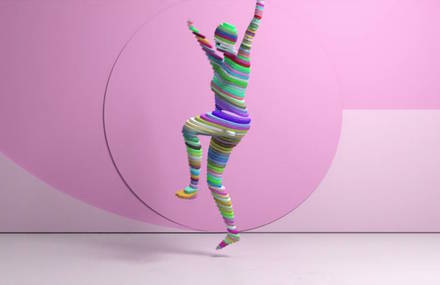 Colorful Dance Video Clip for the AICP Awards