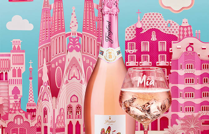 Craft Paper Cityscapes of Barcelona