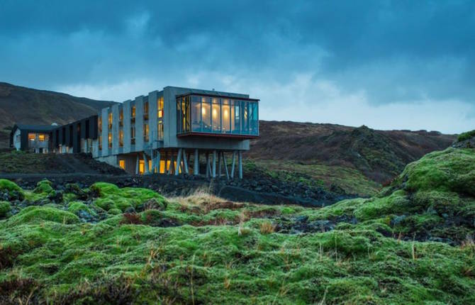 Eco-Conscious Hotel in Iceland