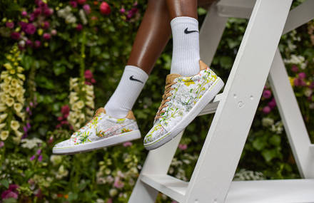 Elegant Collaboration Between Nikecourt & Liberty