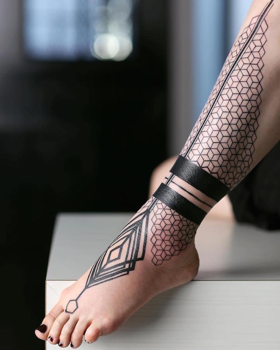 Gorgeous Tattoos Inspired by the Repeated Patterns of Nature5
