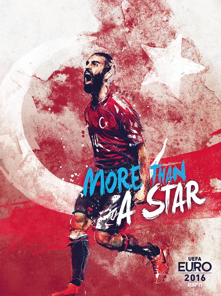 Illustrations of the Euro 2016 Teams4