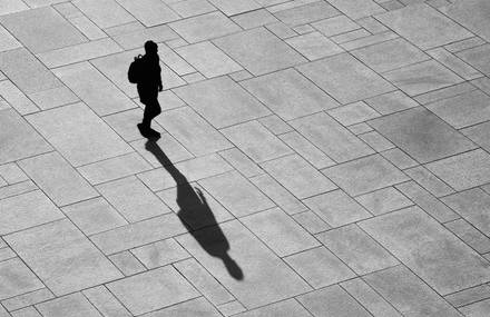 Impenetrable Silhouettes Photographed in Oslo