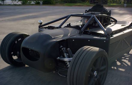 Incredible Adjustable Car Rig for Movie and Ad Scenes