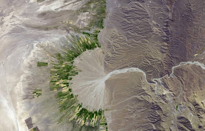 Remarkable Letters Shot from Space
