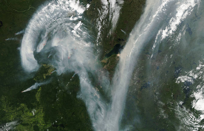 Remarkable Letters Shot from Space