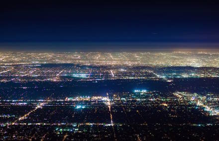 Los Angeles From the Air in 4K Footage