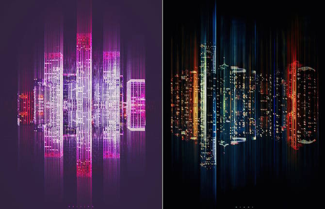 Luminous Representations of Cities Around the World