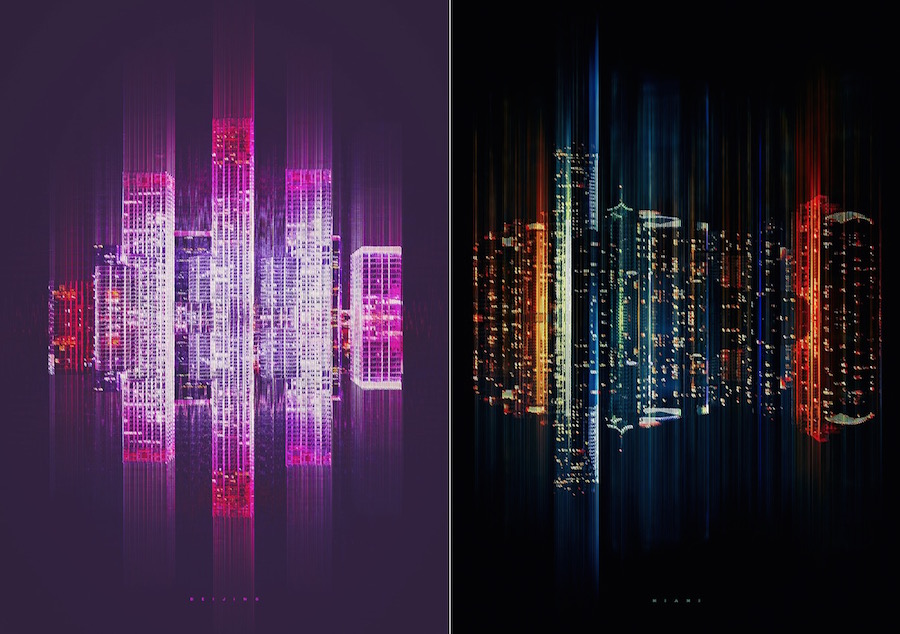 Luminous Representations of Cities Around the World0