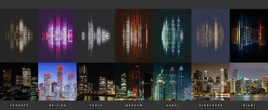 Luminous Representations of Cities Around the World6