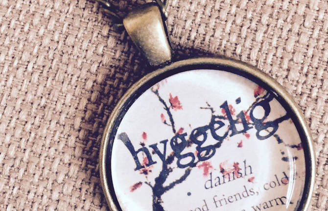 Metal Necklaces with Untranslatable Words Inside