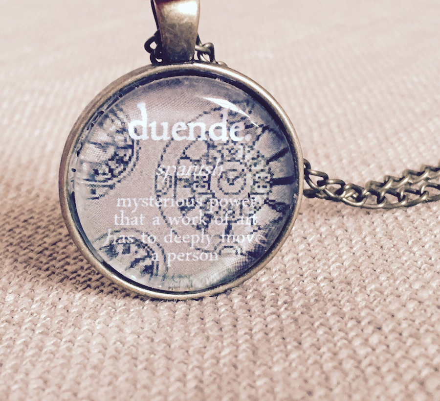 Metal Necklaces with Untranslatable Words Inside6