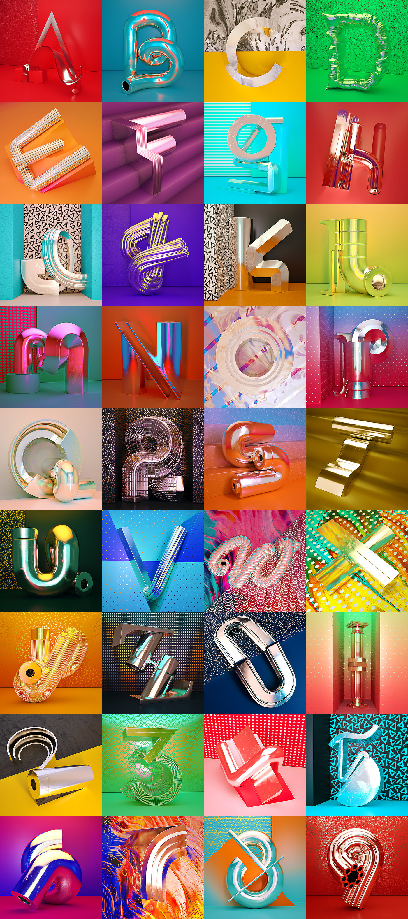 Metallic-Like-3D-Alphabet2