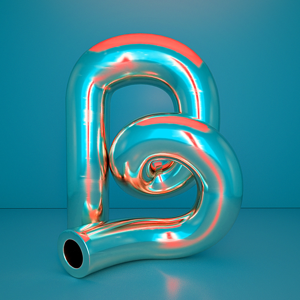 Metallic-Like-3D-Alphabet4