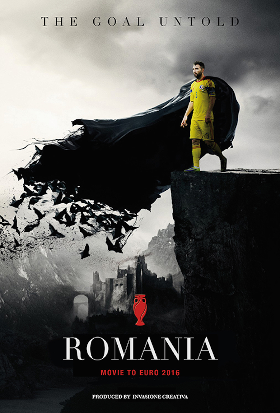 Movie Posters Revisited with Euro 2016 Teams10