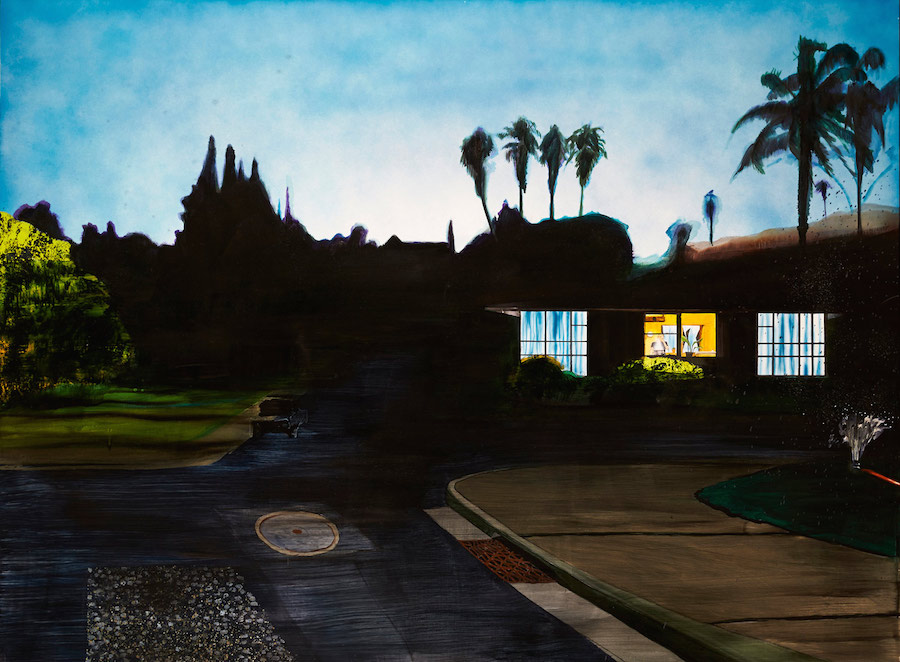 Mysterious Paintings of Silent Scenes at Night2