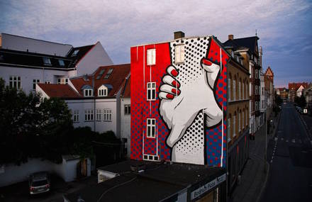 Nice Giant Murals by Krohom