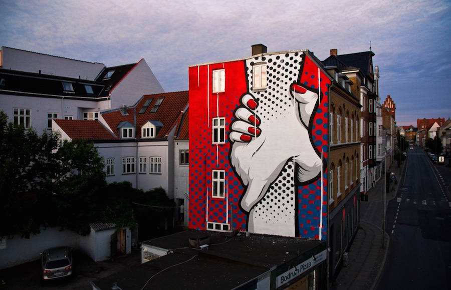 Nice Giant Murals by Krohom