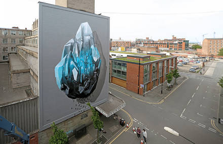 Stunning Mural in the Streets of Manchester