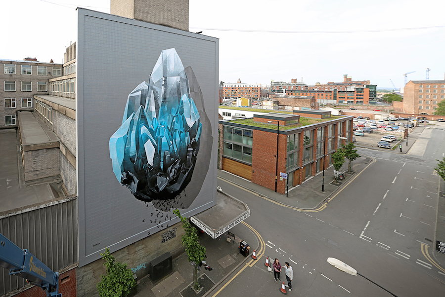 Stunning Mural in the Streets of Manchester1