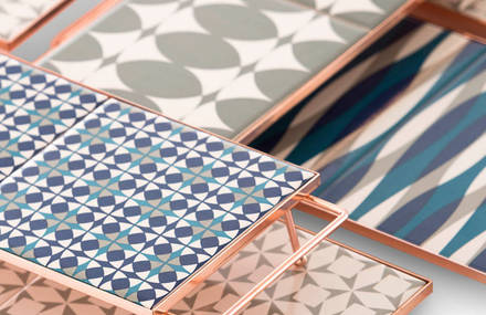 Superb Geometric Handcrafted Trays