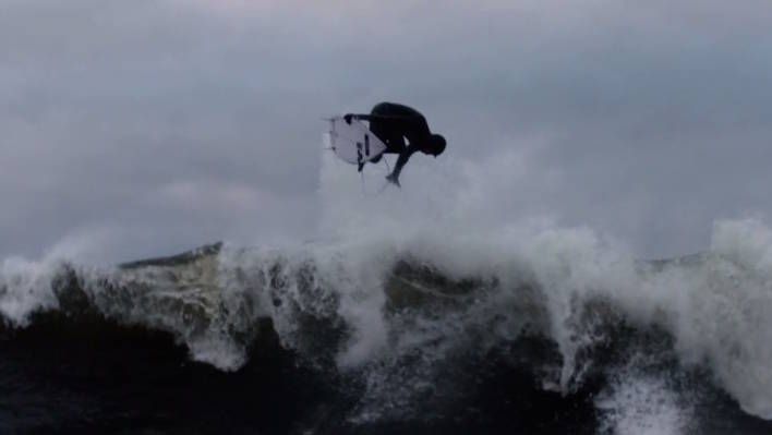 Surfing in the North Atlantic