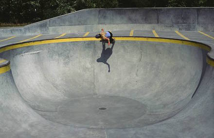 Urban Photographs of Female Skateboarding