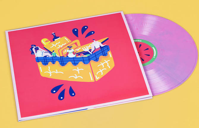 Colorful Illustrated Vinyl Cover & Design