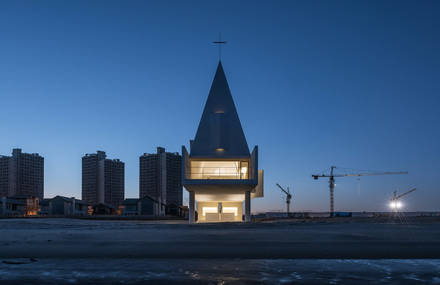 White Seashore Chapel in China