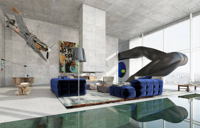 Get in Amazing 3D Interiors Designed by Ando Studio