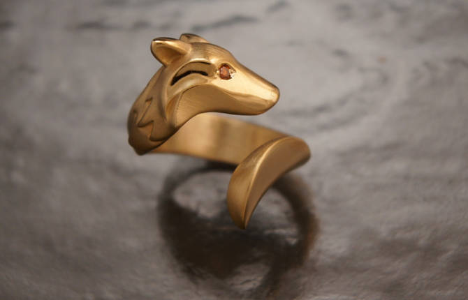 Handmade Rings Inspired by Wildlife