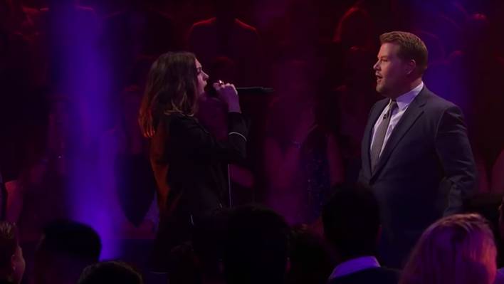 Anne Hathaway’s Crazy Rap Battle Against James Corden