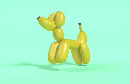 Quirky Creative Banana Animation