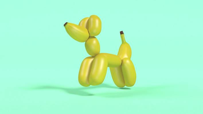 Quirky Creative Banana Animation