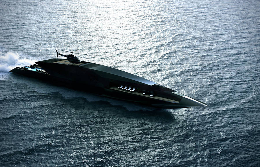 The Black Swan Superyacht