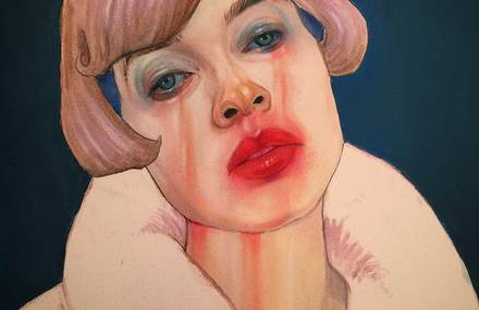 Stunning Pastel Portraits by Barnaby Whitfield