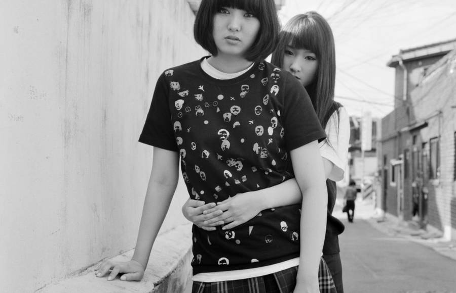 Black and White Portraits of Korean Youth