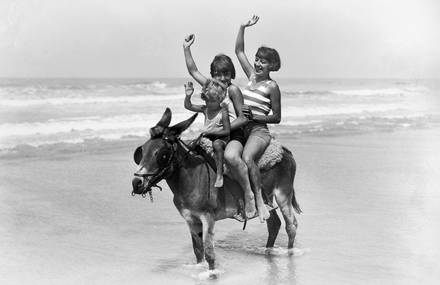 Deauville Beach from 1900 to 1938