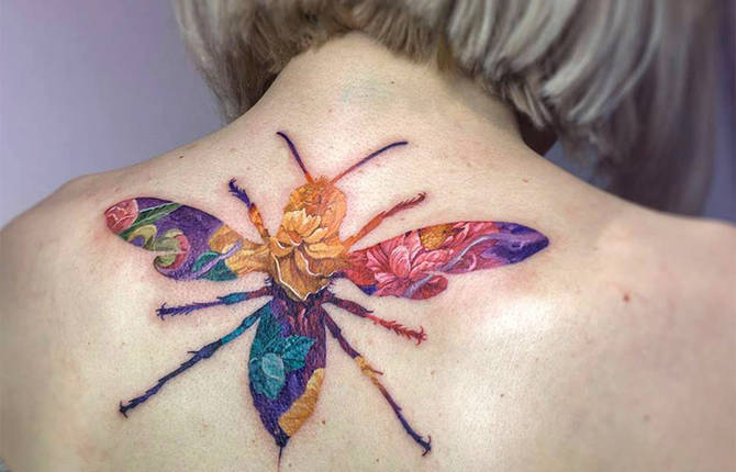 Stunning Double Exposure Tattoos